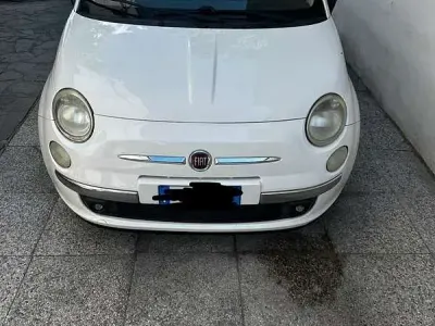 Usata Fiat 500 Pop 69 CV (50 kW) 2008 Bianco Utilitaria