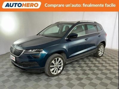 Brugt Skoda Karoq Style 115 HK (84 kW) 2021 Blå SUV