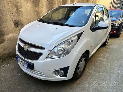 Usata Chevrolet Spark LS 68 CV (50 kW) 2011 Bianco Utilitaria