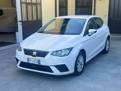 Usata Seat Ibiza Style 75 CV (55 kW) 2017 Bianco Berlina
