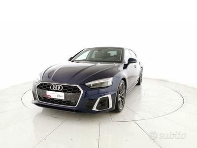 Usata Audi A5 Sportback S-Line 2023 Blu Utilitaria