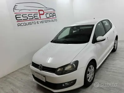 Usata VW Polo Trendline 60 CV (44 kW) 2012 Bianco Utilitaria