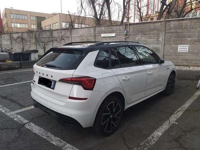 Usata Skoda Kamiq Monte Carlo 110 CV (80 kW) 2023 Bianco SUV