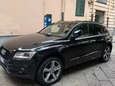 Usado Audi Q5 S-Line 177 CV (130 kW) 2014 Negro SUV