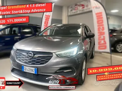 Usata Opel Grandland X Business 131 CV (96 kW) 2020 Grigio SUV