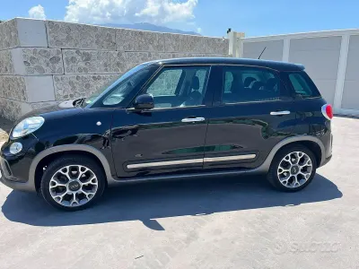 Usata Fiat 500L Trekking 85 CV (62 kW) 2014 Nero Monovolume