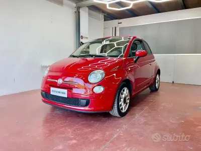 Usata Fiat 500 Sport 69 CV (50 kW) 2010 Rosso Berlina