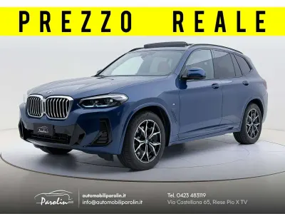Usata BMW X3 M Sport 286 CV (210 kW) 2022 Phytonic blue SUV