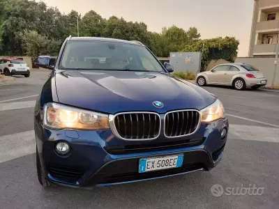 Usata BMW X3 xLine 150 CV (110 kW) 2014 Blu SUV