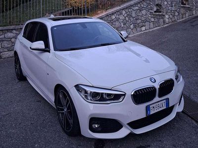 Usata BMW 118 Sport Line 150 CV (110 kW) 2017 Bianco Utilitaria