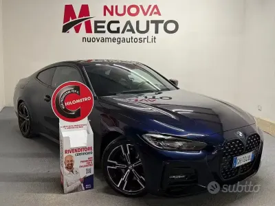 Usata BMW 420 M Sport 190 CV (139 kW) 2022 Blu Coupé