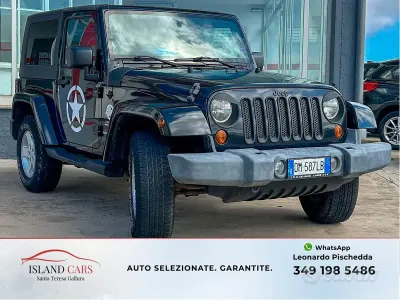 Usata Jeep Wrangler Sahara 177 CV (130 kW) 2008 Nero SUV
