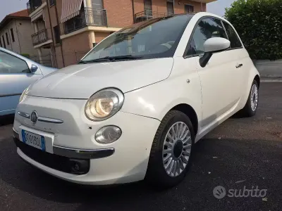 Usata Fiat 500 69 CV (50 kW) 2008 Bianco Berlina