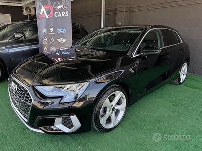 Usata Audi A3 Advanced Plus 150 CV (110 kW) 2021 Grigio Berlina