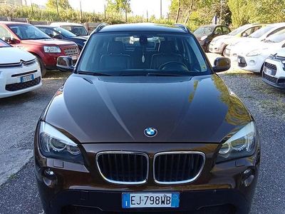 Usata BMW X1 177 CV (130 kW) 2011 Marrone SUV