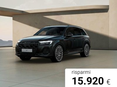 Nuova Audi Q7 S-Line 286 CV (210 kW) 2026 Nero mito metallizzato SUV