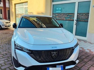 Usata Peugeot 308 131 CV (96 kW) 2022 Bianco Berlina