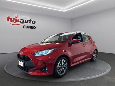 Usata Toyota Yaris Hybrid Trend 2022 Rosso Berlina