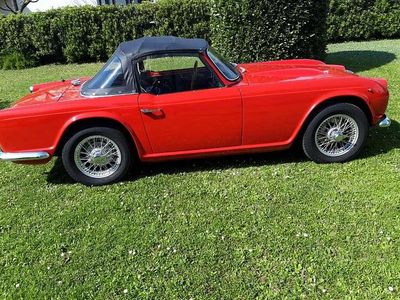 Usata Triumph TR4 101 CV (74 kW) 1962 Rosso Cabrio