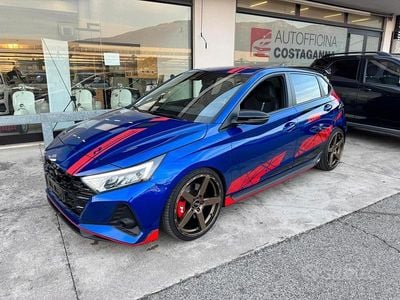 Usata Hyundai i20 N Performance 204 CV (150 kW) 2022 Blu/azzurro Utilitaria