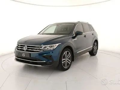 Usata VW Tiguan Elegance 150 CV (110 kW) 2020 Blu SUV