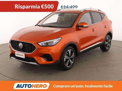 Usata MG ZS Comfort 106 CV (77 kW) 2022 Arancio SUV