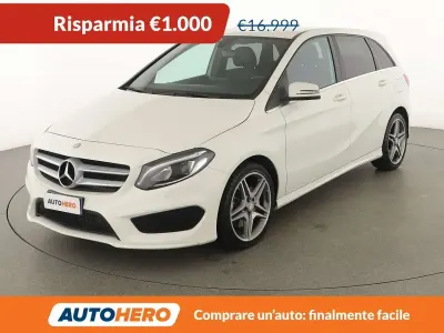 Usata Mercedes B220 Premium 184 CV (135 kW) 2015 Bianco Monovolume