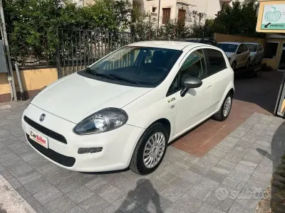 Usata Fiat Punto Young 77 CV (56 kW) 2014 Bianco Utilitaria