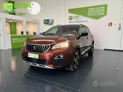 Usata Peugeot 3008 Allure 131 CV (96 kW) 2018 Marrone SUV