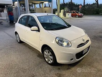 Usata Nissan Micra 80 CV (58 kW) 2011 Bianco Utilitaria