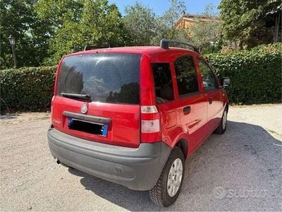 Usata Fiat Panda 75 CV (55 kW) 2008 Rosso Furgone
