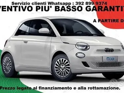 Ny Fiat 500 70 HK (51 kW) 2025 Vit Halvkombi
