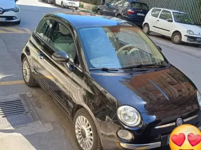 Usata Fiat 500 Lounge 69 CV (50 kW) 2012 Nero Monovolume