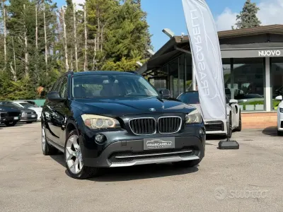 Usata BMW X1 Efficient Dynamics 177 CV (130 kW) 2010 Nero SUV