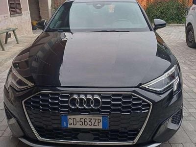 Usata Audi A3 Advanced 116 CV (85 kW) 2020 Nero Berlina