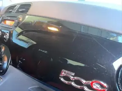 Usata Fiat 500C 69 CV (50 kW) 2013 Nero Cabrio