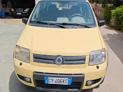 Usata Fiat Panda 4x4 69 CV (50 kW) 2005 Giallo Utilitaria