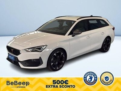 Usata Cupra Leon 150 CV (110 kW) 2024 Bianco pastello Station wagon