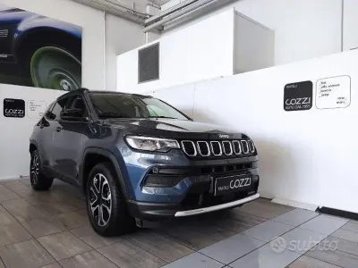 Usata Jeep Compass Limited 131 CV (96 kW) 2022 Blu SUV