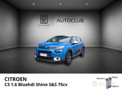 usata Citroën C3 1.6 bluehdi Shine s&s 75cv