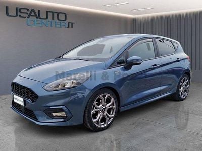 Usata Ford Fiesta ST-Line 125 CV (91 kW) 2021 Blu Utilitaria