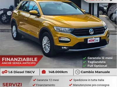 Begagnad VW T-Roc Business 116 HK (85 kW) 2019 Gul SUV