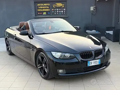 Usata BMW 320 Cabriolet 177 CV (130 kW) 2008 Nero Cabrio