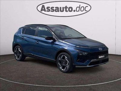 Usata Hyundai Bayon 101 CV (74 kW) 2024 Blu metallizzato SUV