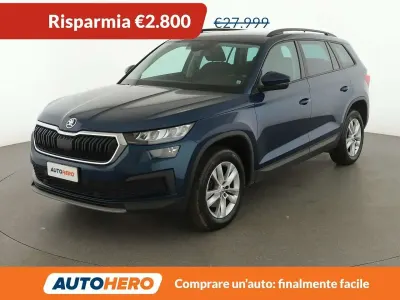 Occasion Skoda Kodiaq Ambition 150 PK (110 kW) 2023 Blauw SUV