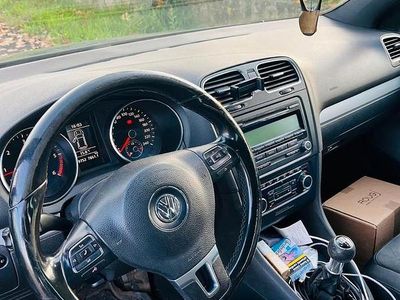 Usata VW Golf VI 110 CV (80 kW) 2008 Blu Utilitaria