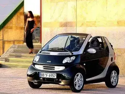 Usata Smart ForTwo Cabrio Passion 55 CV (40 kW) 2001 Nero Cabrio