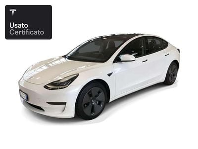 Usata Tesla Model 3 Long Range AWD 324 kW (441 CV) 2020 Pearl white multicoat Berlina