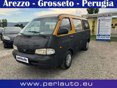 Usata Kia Bongo Air 94 CV (69 kW) 2004 Nero/giallo Furgone