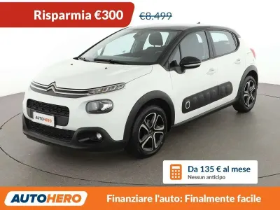 Usata Citroën C3 PureTech 83 CV (61 kW) 2019 Bianco Utilitaria